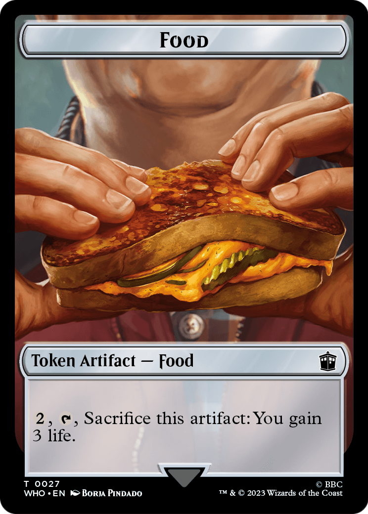 Food  [Doctor Who Tokens]