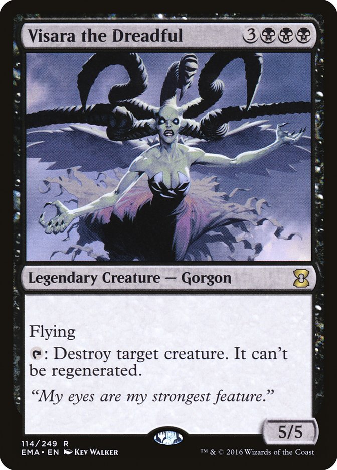 Visara the Dreadful [Eternal Masters] Foil