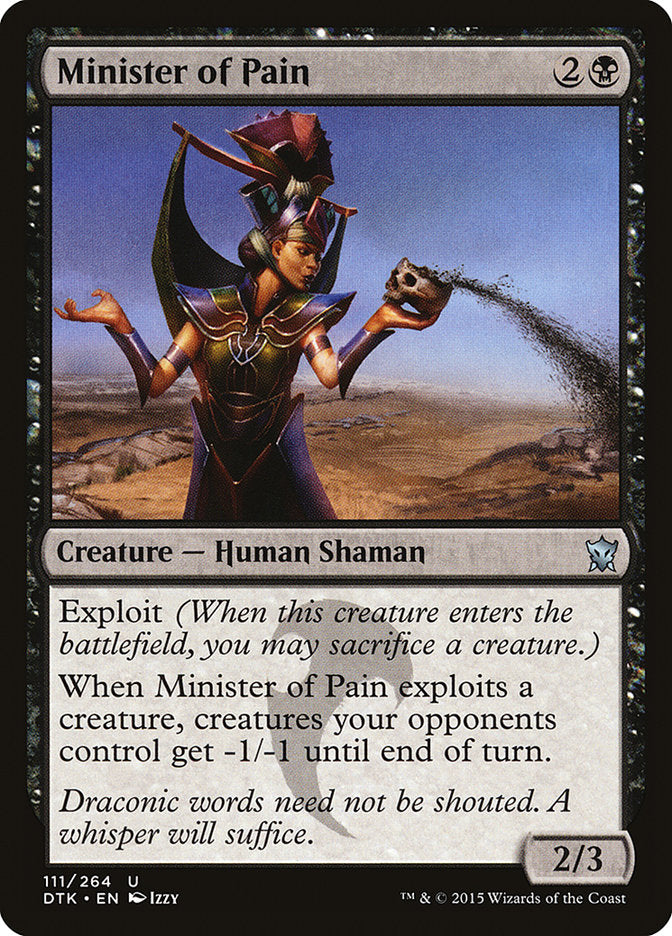 Minister of Pain [Dragons of Tarkir] Foil