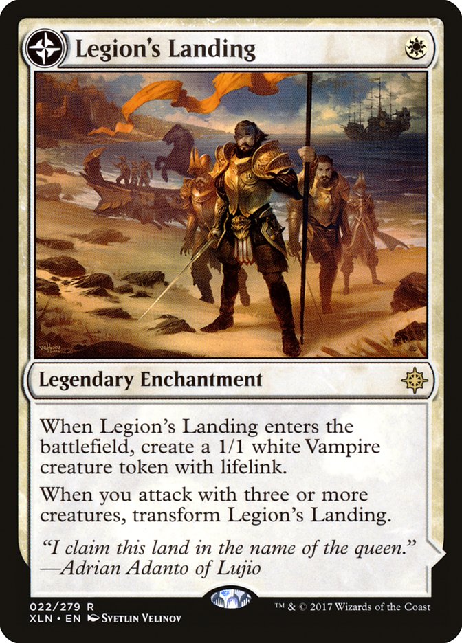 Legion's Landing // Adanto, the First Fort [Ixalan] Foil