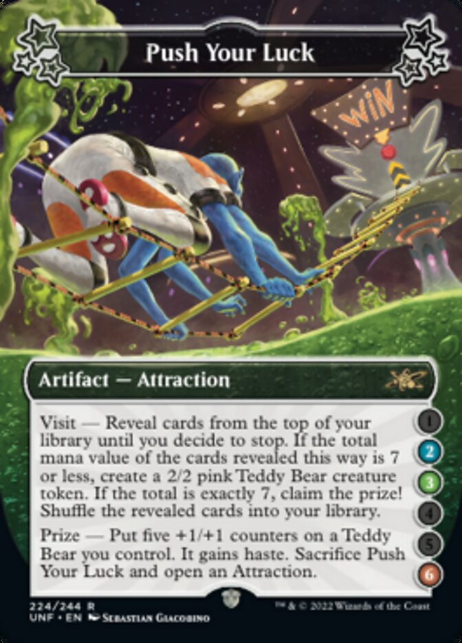Push Your Luck (2-3-6) [Unfinity] Foil
