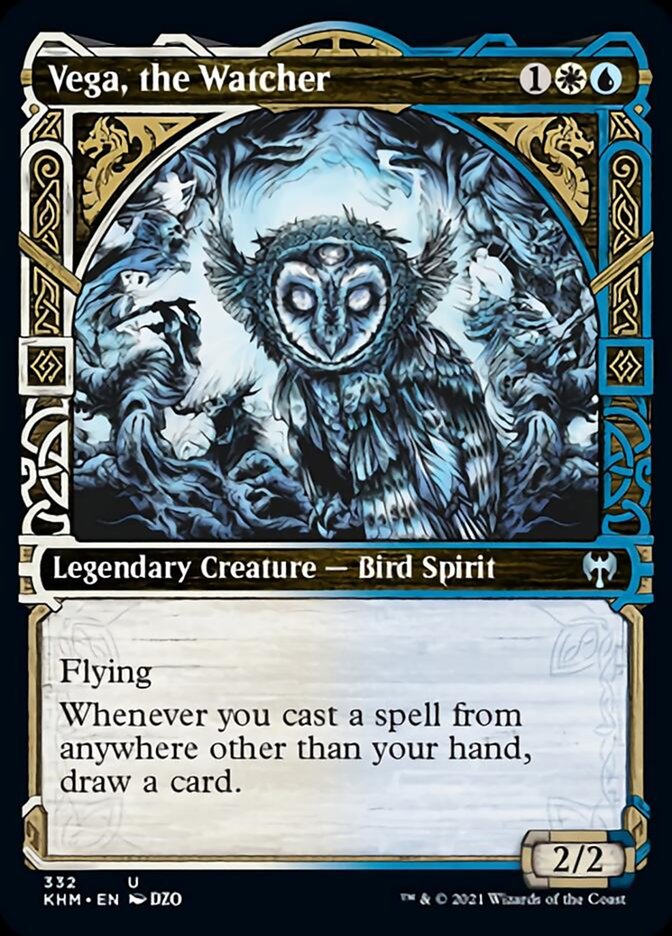 Vega, the Watcher (Showcase) [Kaldheim] Foil