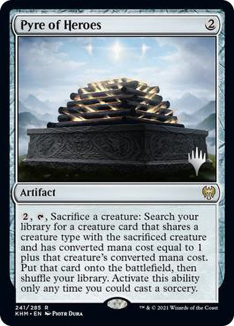 Pyre of Heroes (Promo Pack) [Kaldheim Promos] Foil