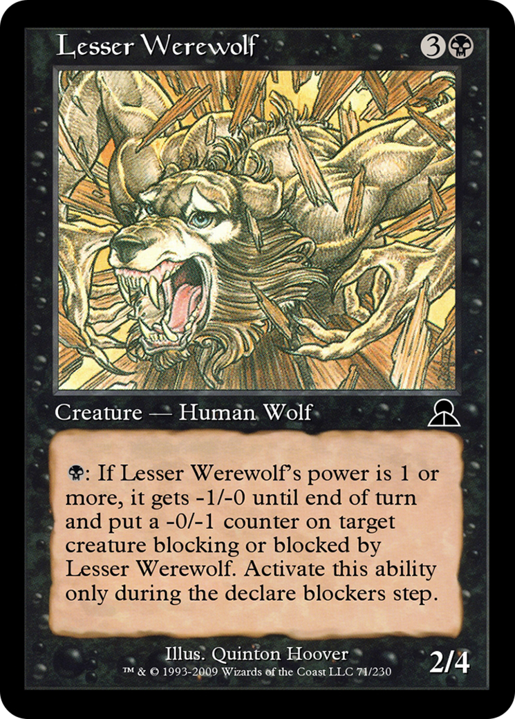 Lesser Werewolf  [Masters Edition III]
