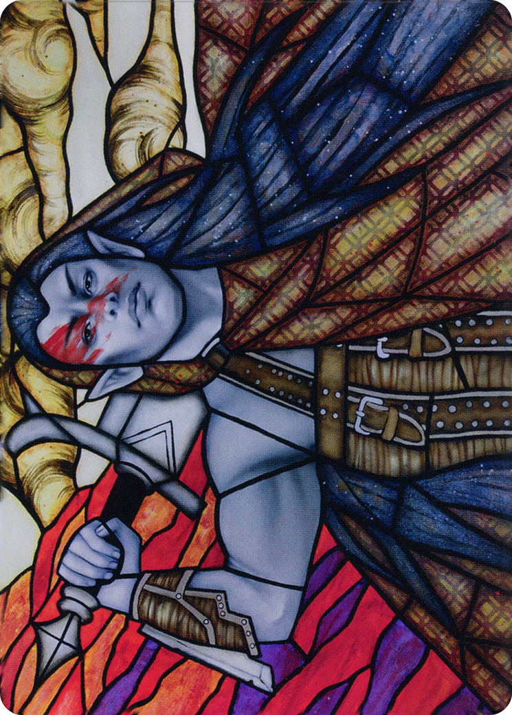 Radha, Coalition Warlord // Radha, Coalition Warlord  [Dominaria United Art Series] (Borderless)