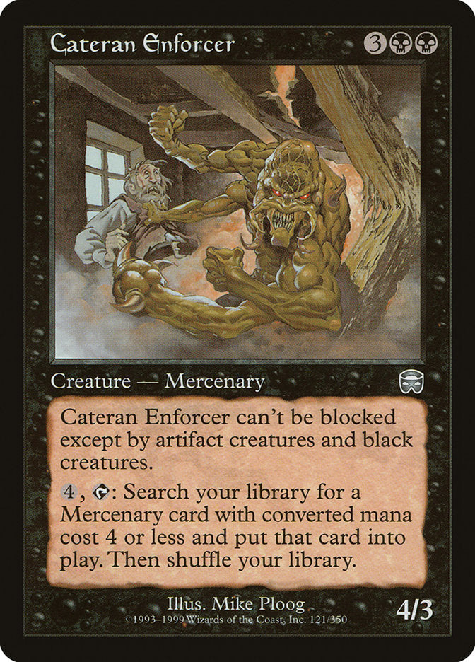 Cateran Enforcer [Mercadian Masques] Foil