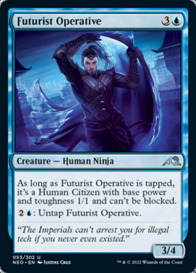 Futurist Operative [Kamigawa: Neon Dynasty] Foil