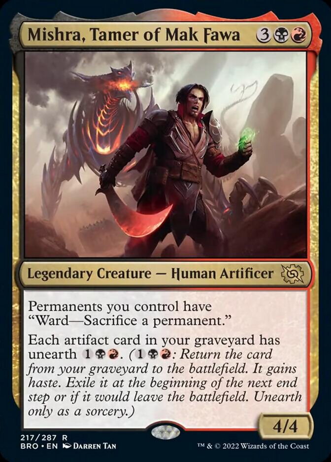 Mishra, Tamer of Mak Fawa [The Brothers' War] Foil