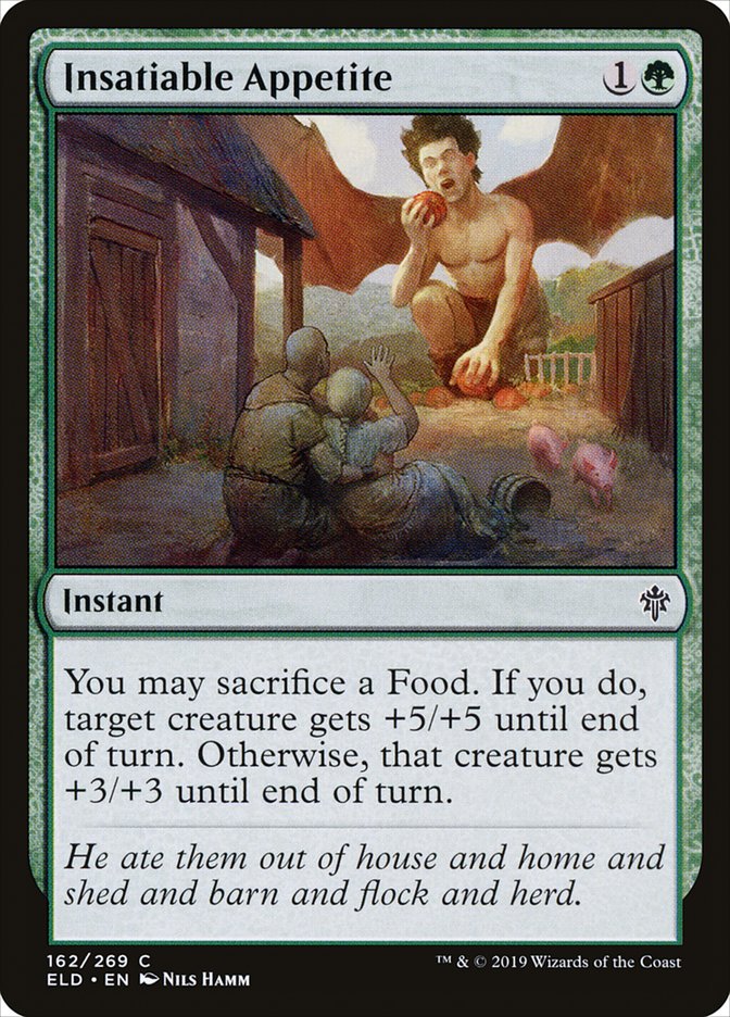 Insatiable Appetite [Throne of Eldraine] Foil