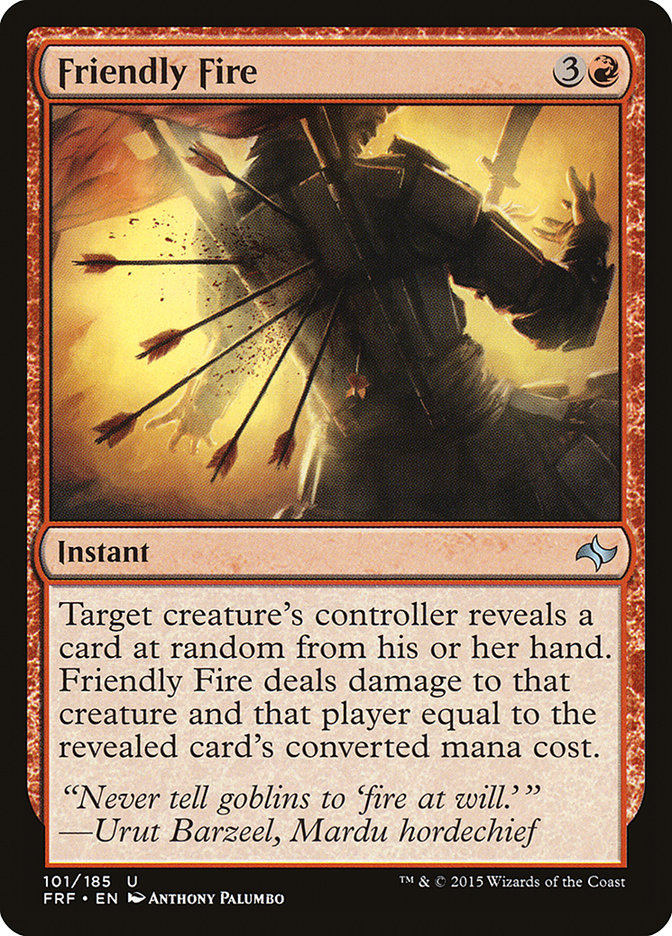 Friendly Fire [Fate Reforged] Foil