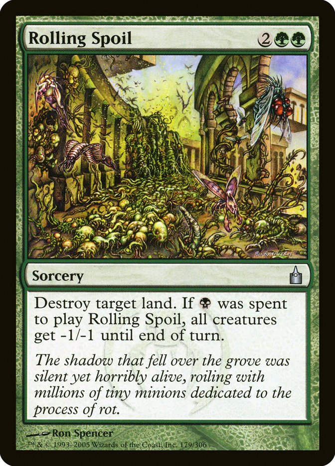 Rolling Spoil [Ravnica: City of Guilds] Foil