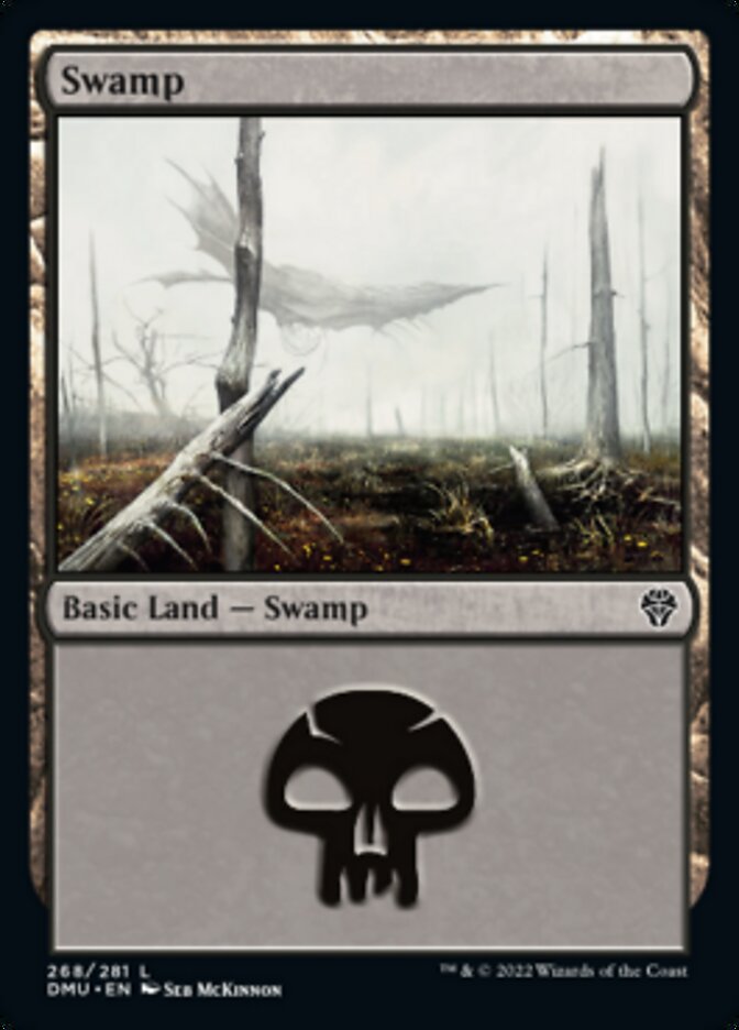 Swamp (268) [Dominaria United] Foil