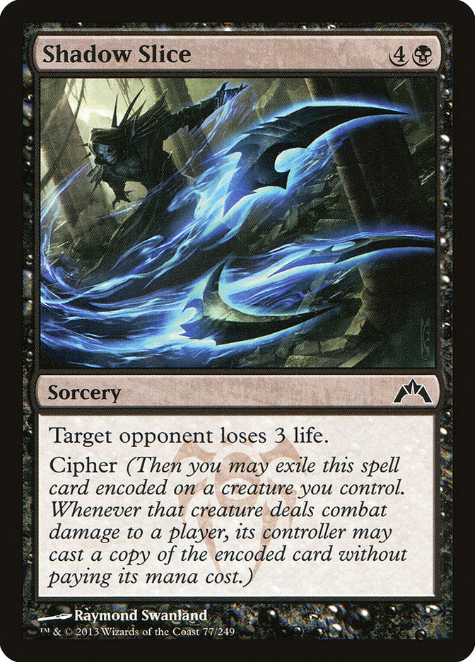 Shadow Slice [Gatecrash] Foil