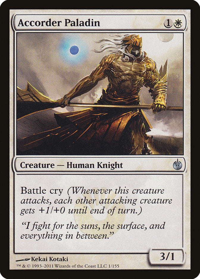 Accorder Paladin [Mirrodin Besieged] Foil