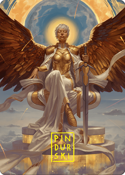Herald of Eternal Dawn // Herald of Eternal Dawn  [Foundations Art Series] (Borderless) Foil