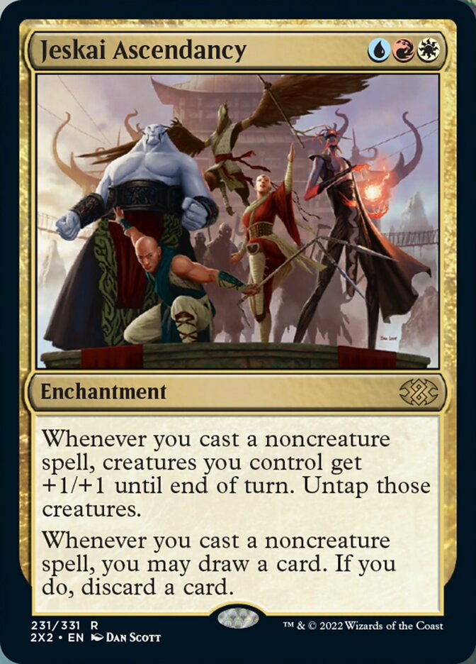 Jeskai Ascendancy [Double Masters 2022] Foil