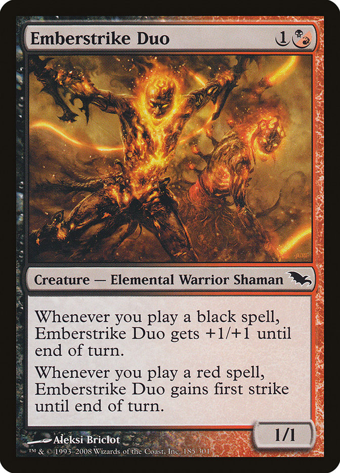 Emberstrike Duo [Shadowmoor] Foil