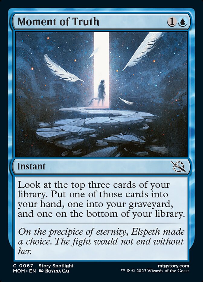 Moment of Truth [March of the Machine] Foil