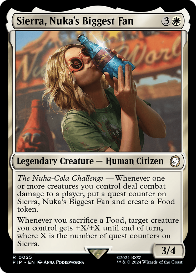 Sierra, Nuka's Biggest Fan [Fallout] Foil