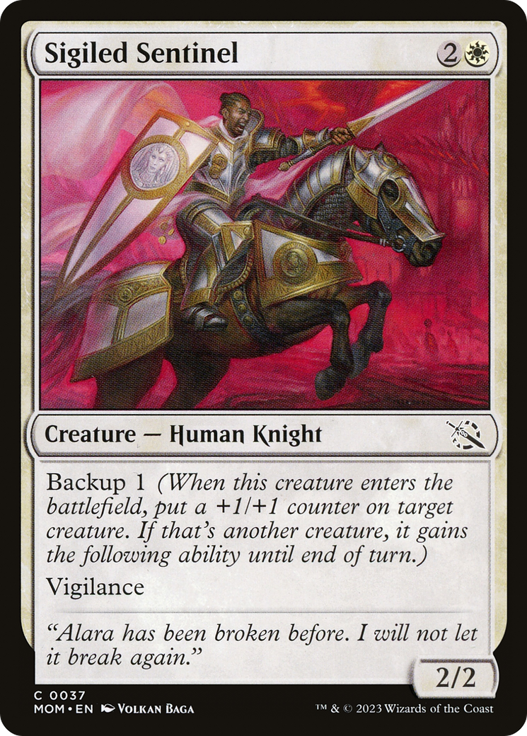 Sigiled Sentinel [March of the Machine] Foil