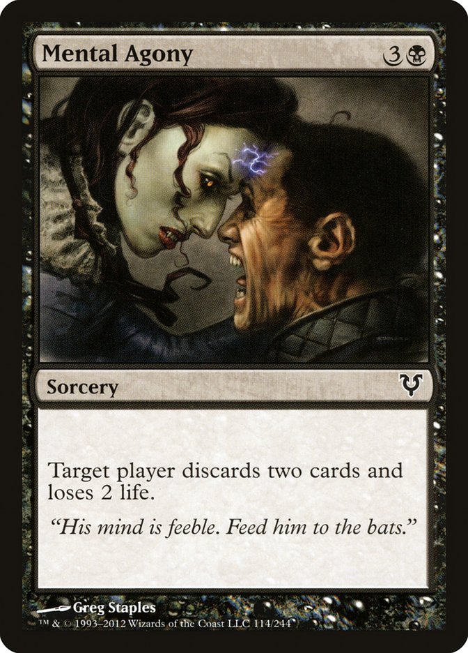 Mental Agony [Avacyn Restored] Foil