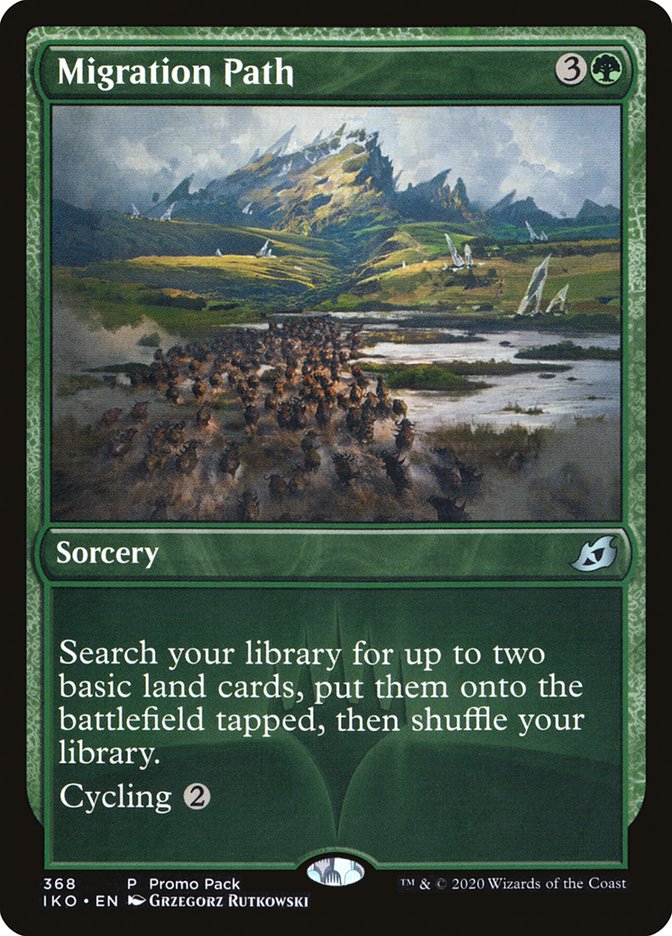 Migration Path (Promo Pack) [Ikoria: Lair of Behemoths Promos] Foil