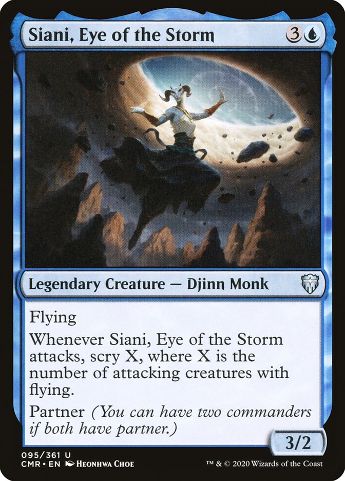 Siani, Eye of the Storm [Commander Legends] Foil