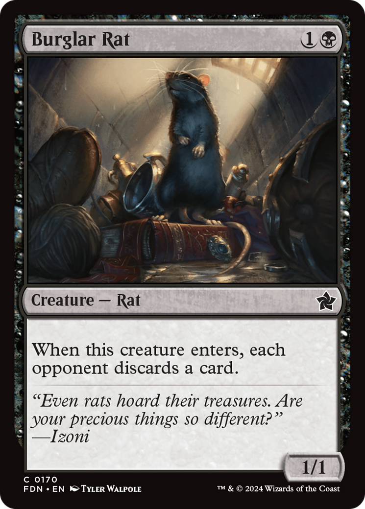 Burglar Rat [Foundations] Foil