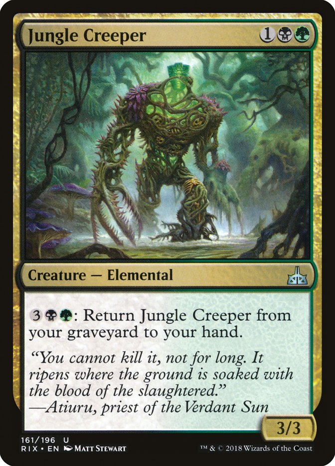 Jungle Creeper [Rivals of Ixalan] Foil