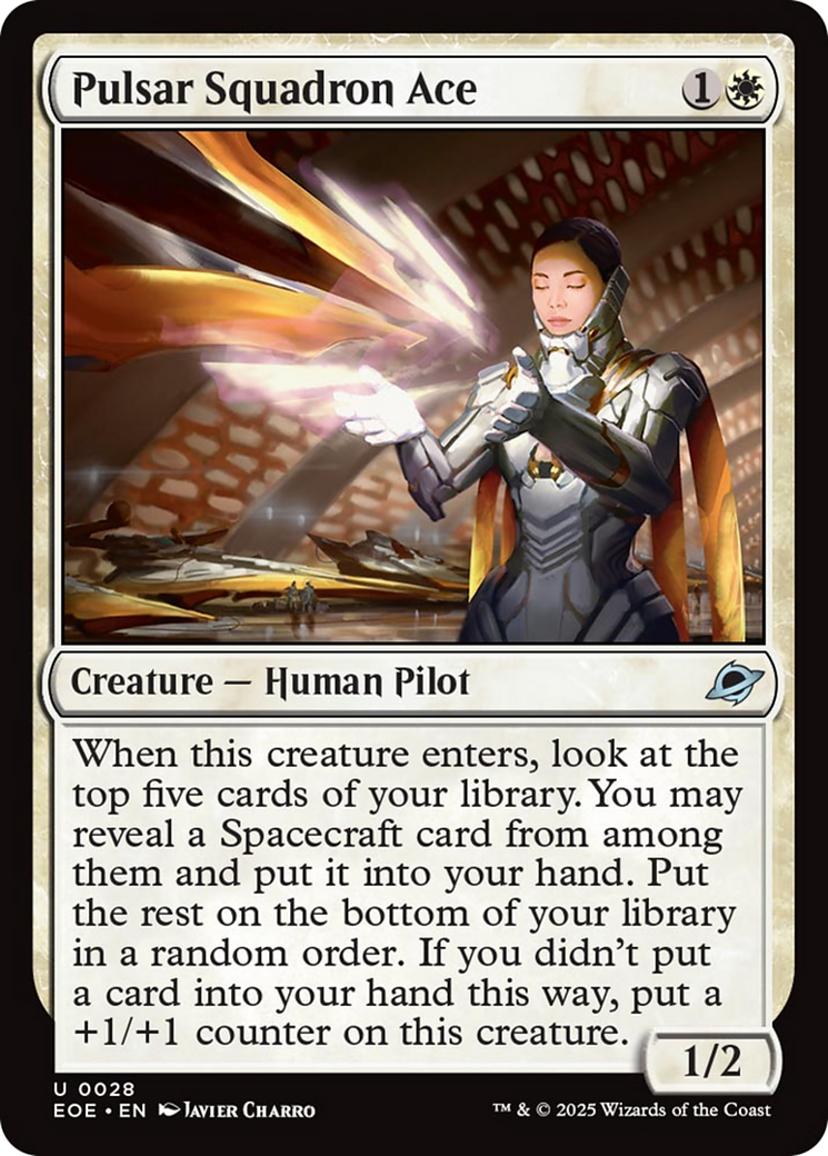 Pulsar Squadron Ace [Edge of Eternities] Foil