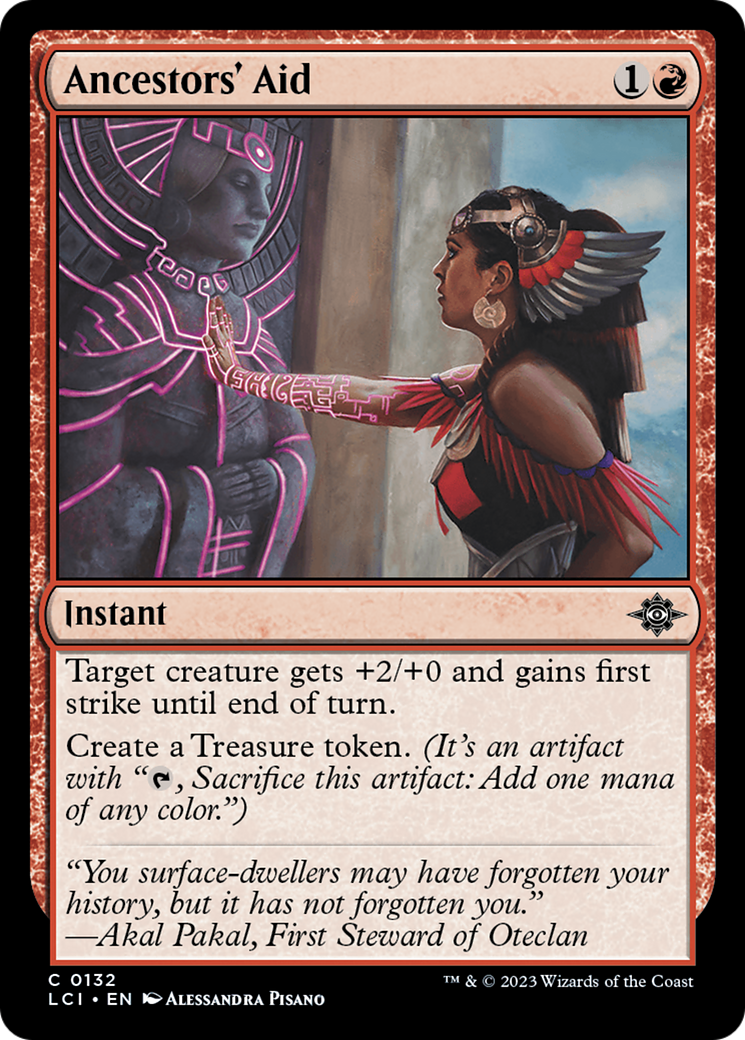 Ancestors' Aid [The Lost Caverns of Ixalan] Foil