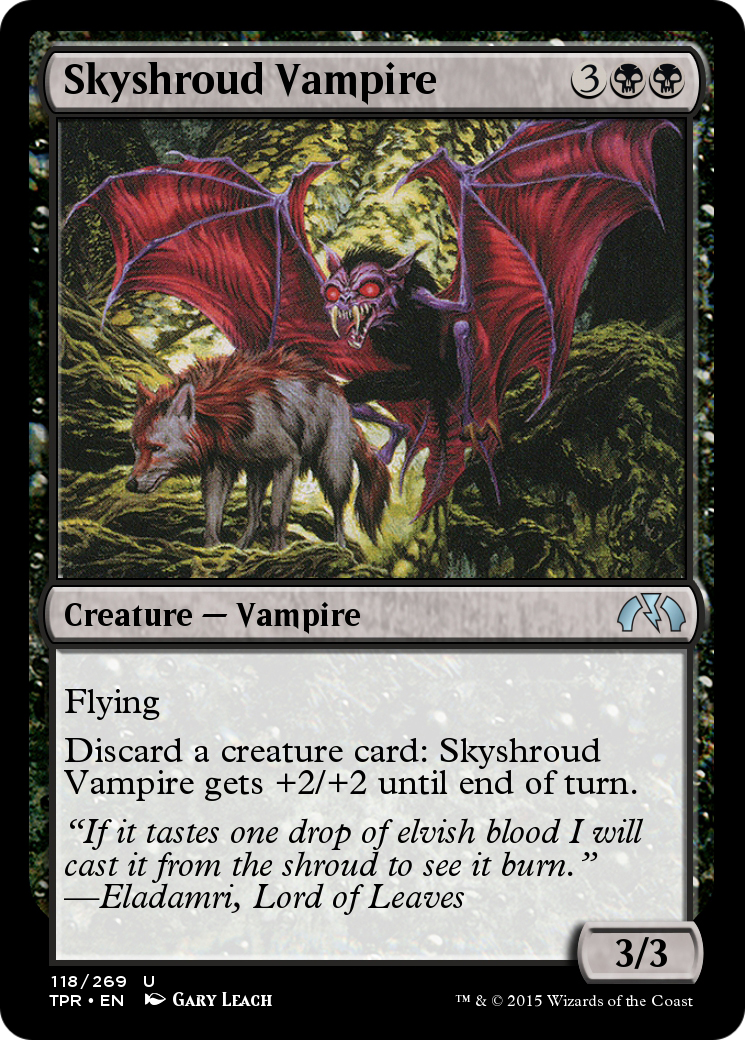 Skyshroud Vampire  [Tempest Remastered] Foil