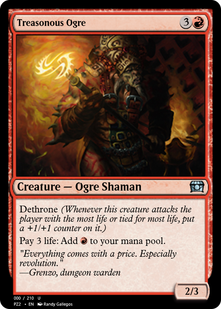 Treasonous Ogre  [Treasure Chest]