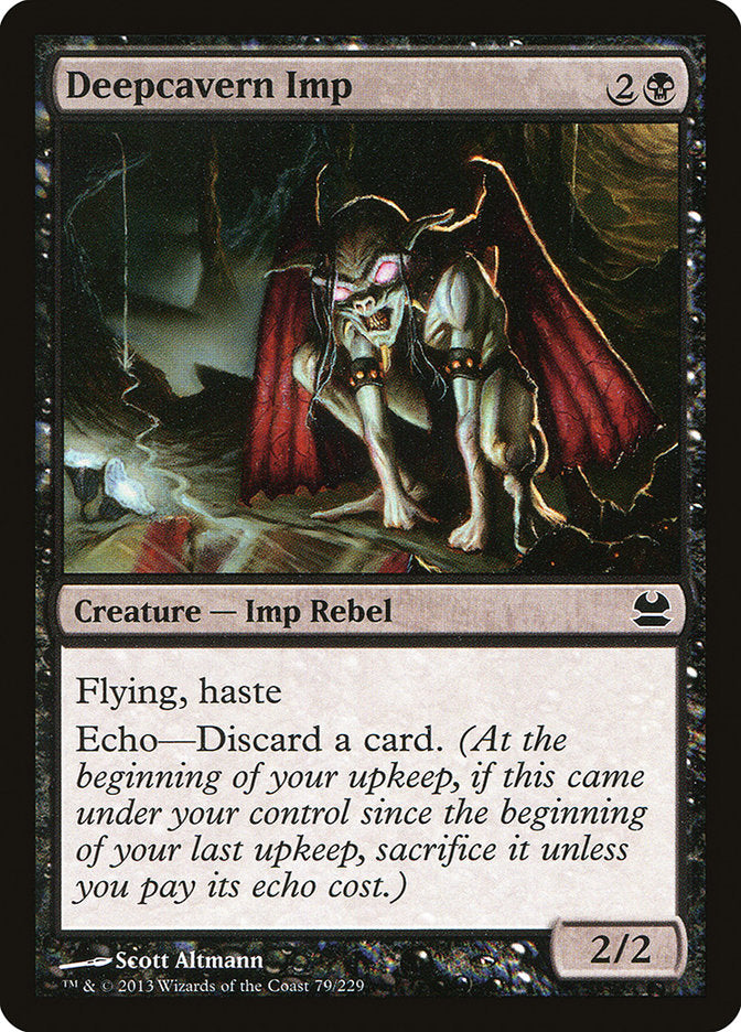 Deepcavern Imp [Modern Masters] Foil