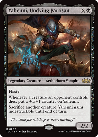 Yahenni, Undying Partisan [Tarkir: Dragonstorm Commander]