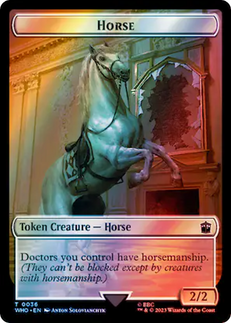 Horse  [Doctor Who Tokens] Foil