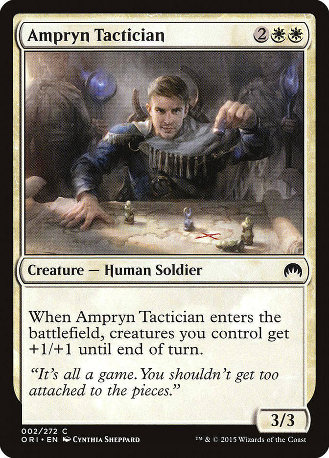 Ampryn Tactician [Magic Origins] Foil