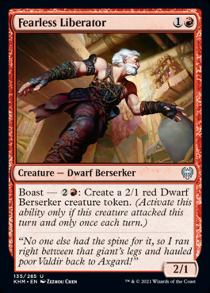 Fearless Liberator [Kaldheim] Foil