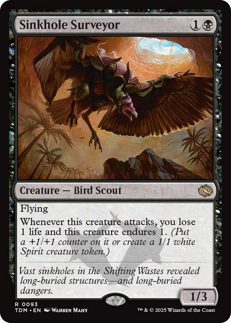 Sinkhole Surveyor [Tarkir: Dragonstorm] Foil