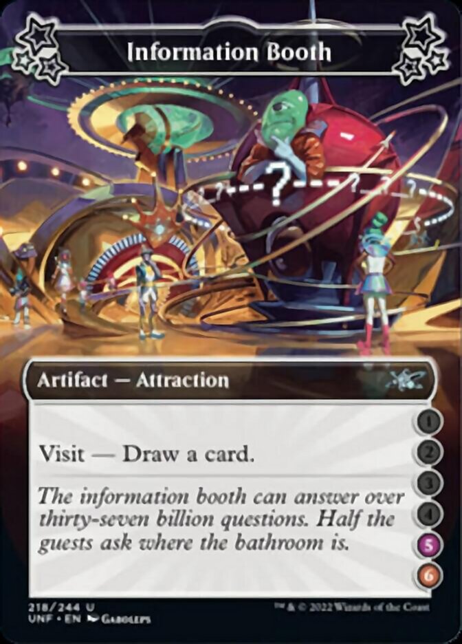 Information Booth (5-6) [Unfinity] Foil