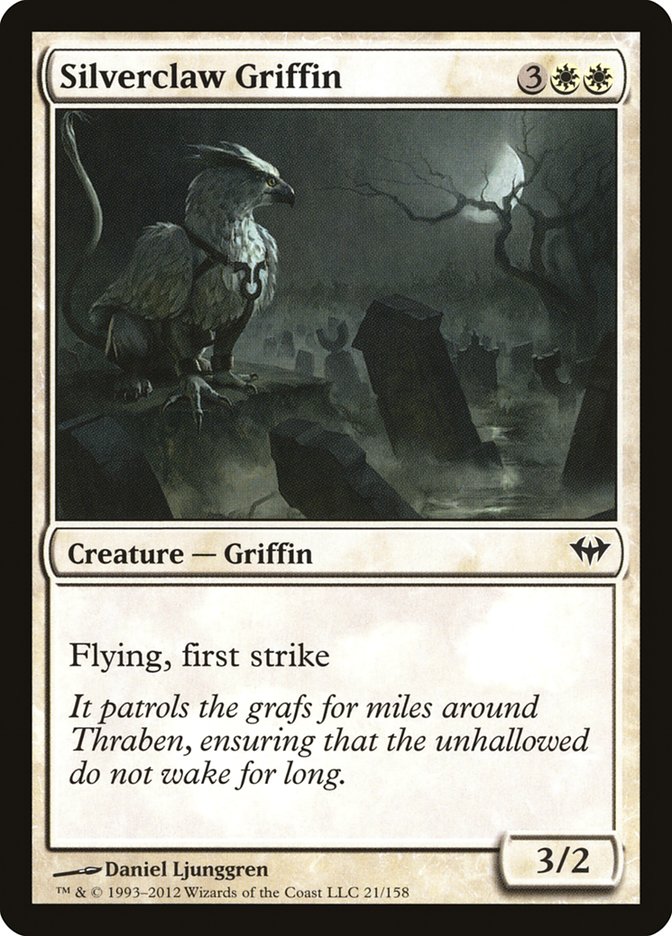 Silverclaw Griffin [Dark Ascension] Foil