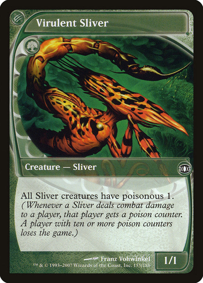 Virulent Sliver [Future Sight] Foil