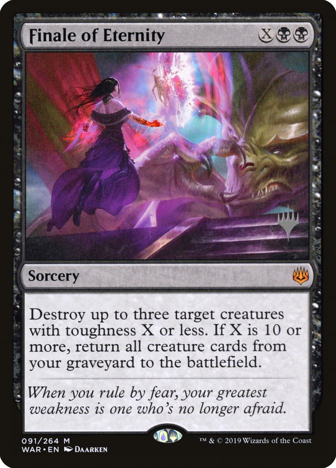 Finale of Eternity (Promo Pack) [War of the Spark Promos] Foil