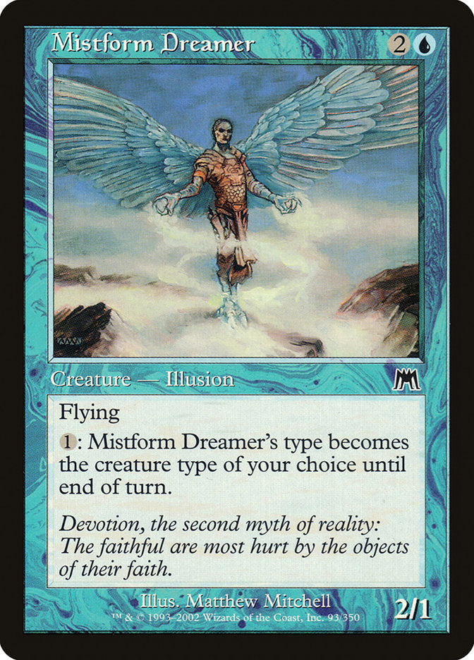 Mistform Dreamer [Onslaught] Foil