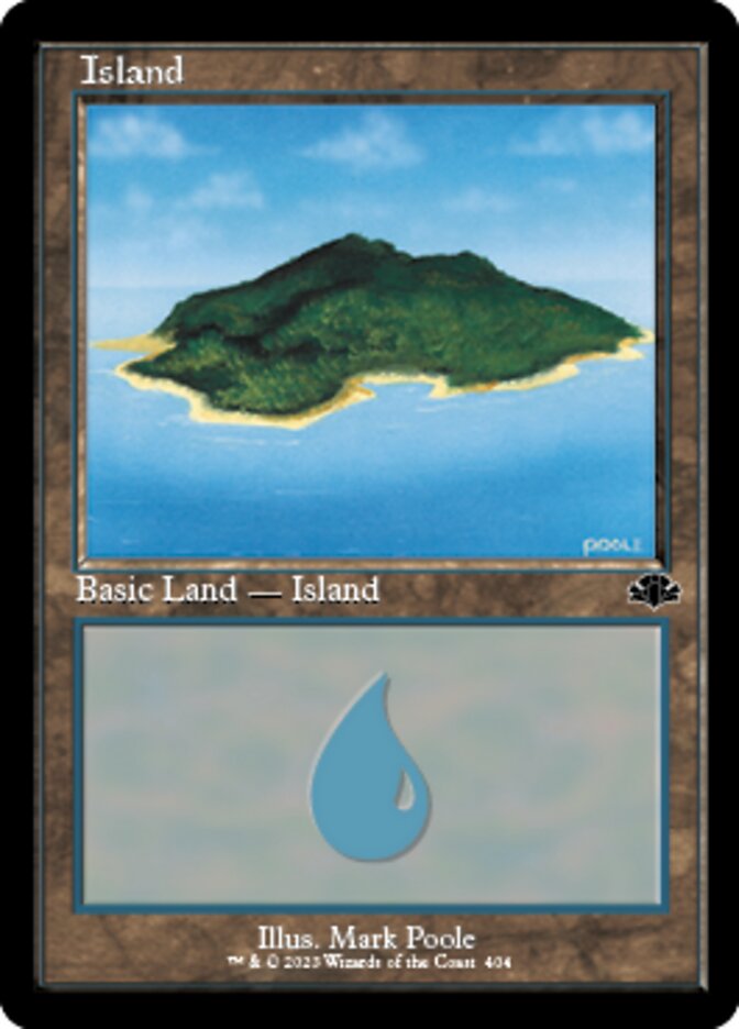 Island (404) (Retro) [Dominaria Remastered] Foil
