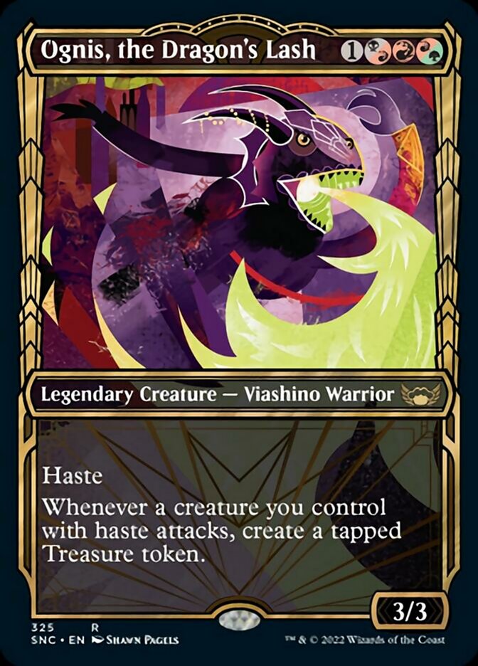 Ognis, the Dragon's Lash (Showcase Golden Age) [Streets of New Capenna] Foil