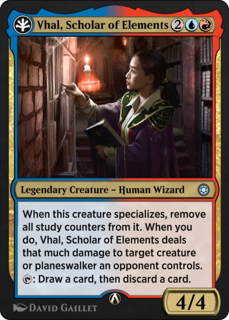 Vhal, Scholar of Elements  [Alchemy Horizons: Baldur's Gate]