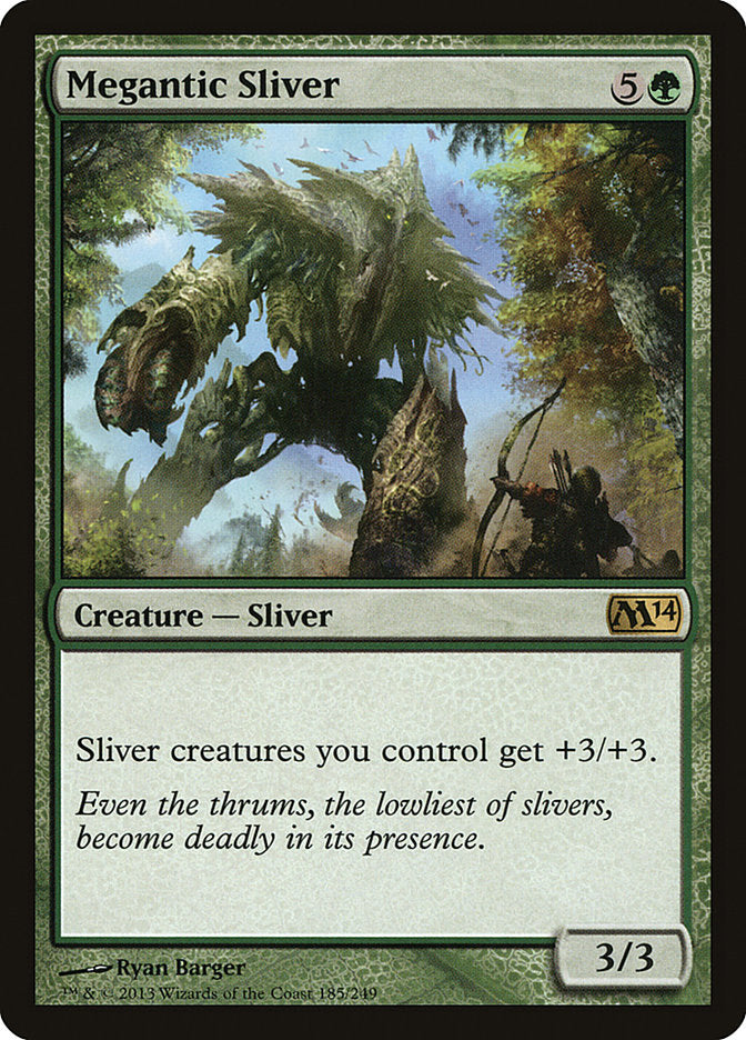 Megantic Sliver [Magic 2014] Foil
