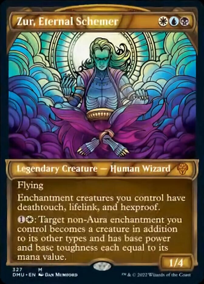Zur, Eternal Schemer (Showcase) [Dominaria United] Foil