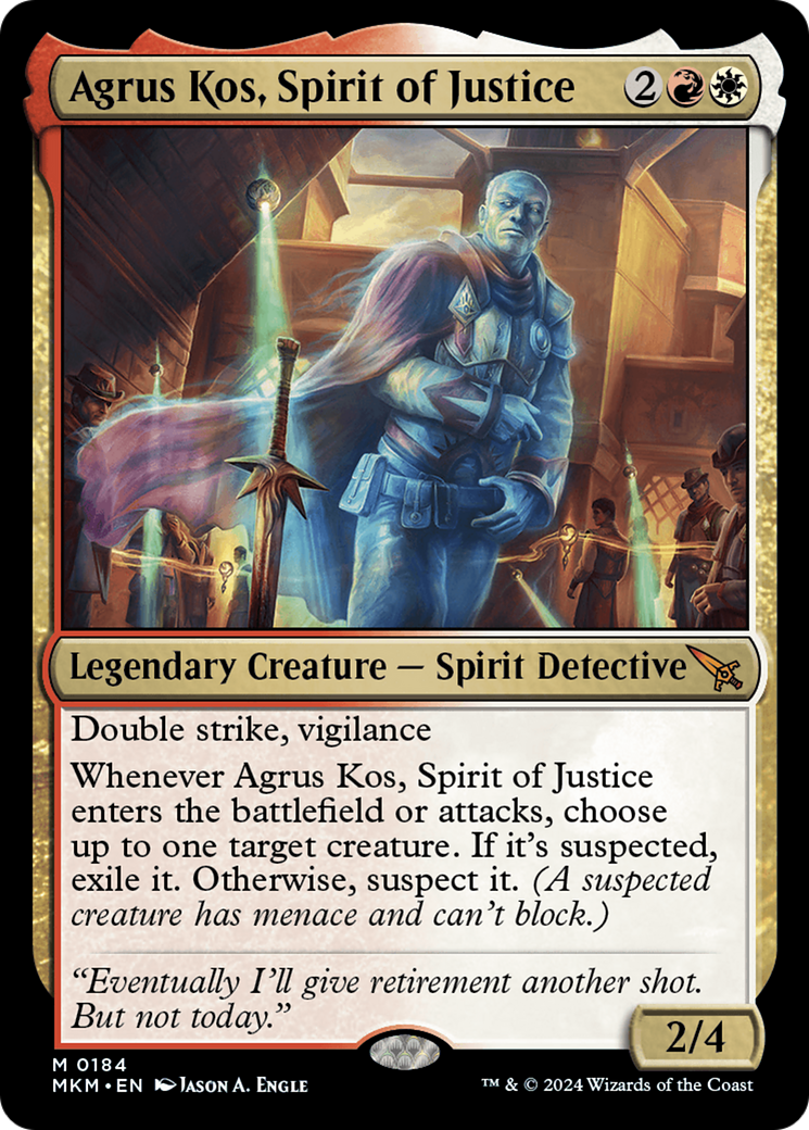 Agrus Kos, Spirit of Justice [Murders at Karlov Manor] Foil